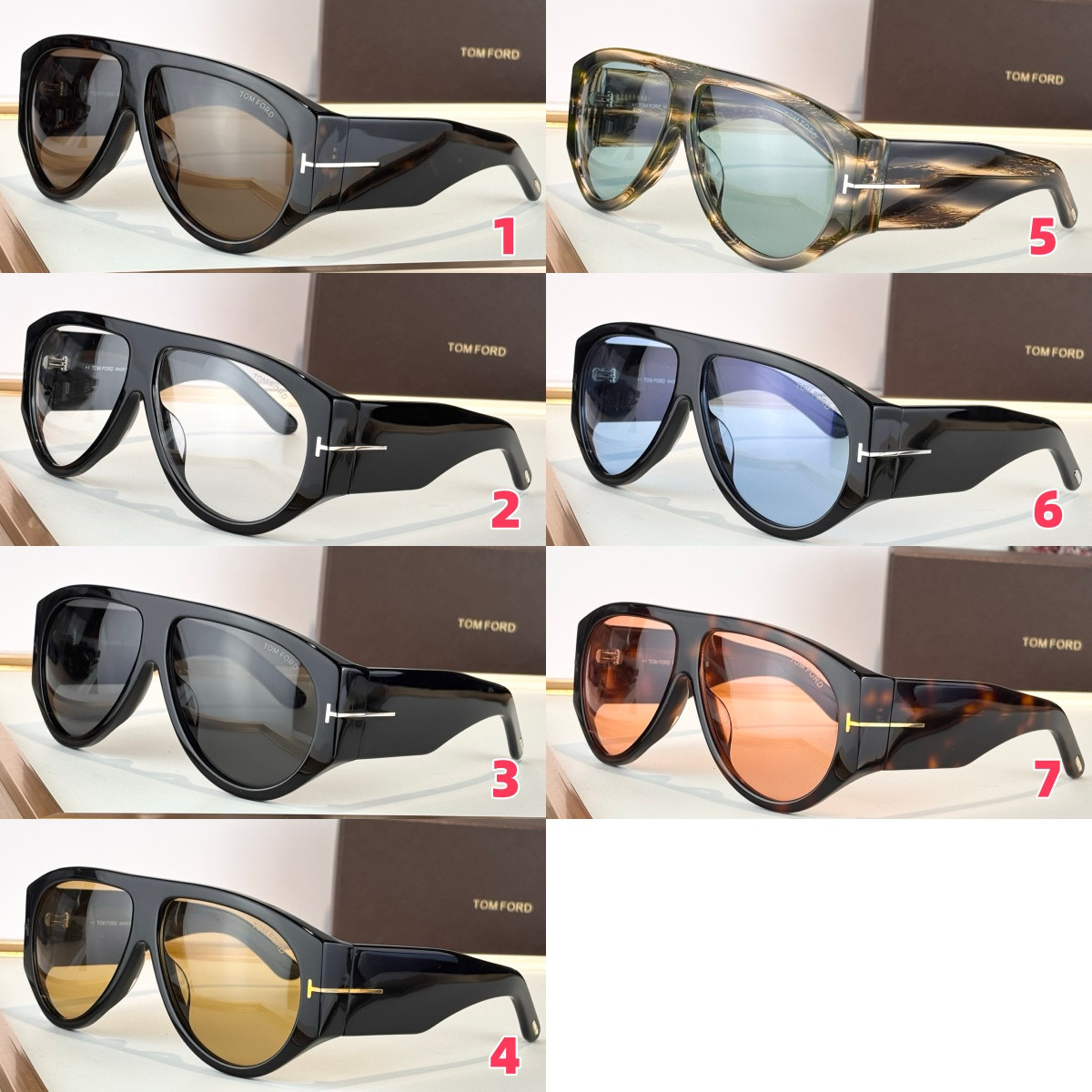 t0m F0rd glasses tf1044 60-12-140