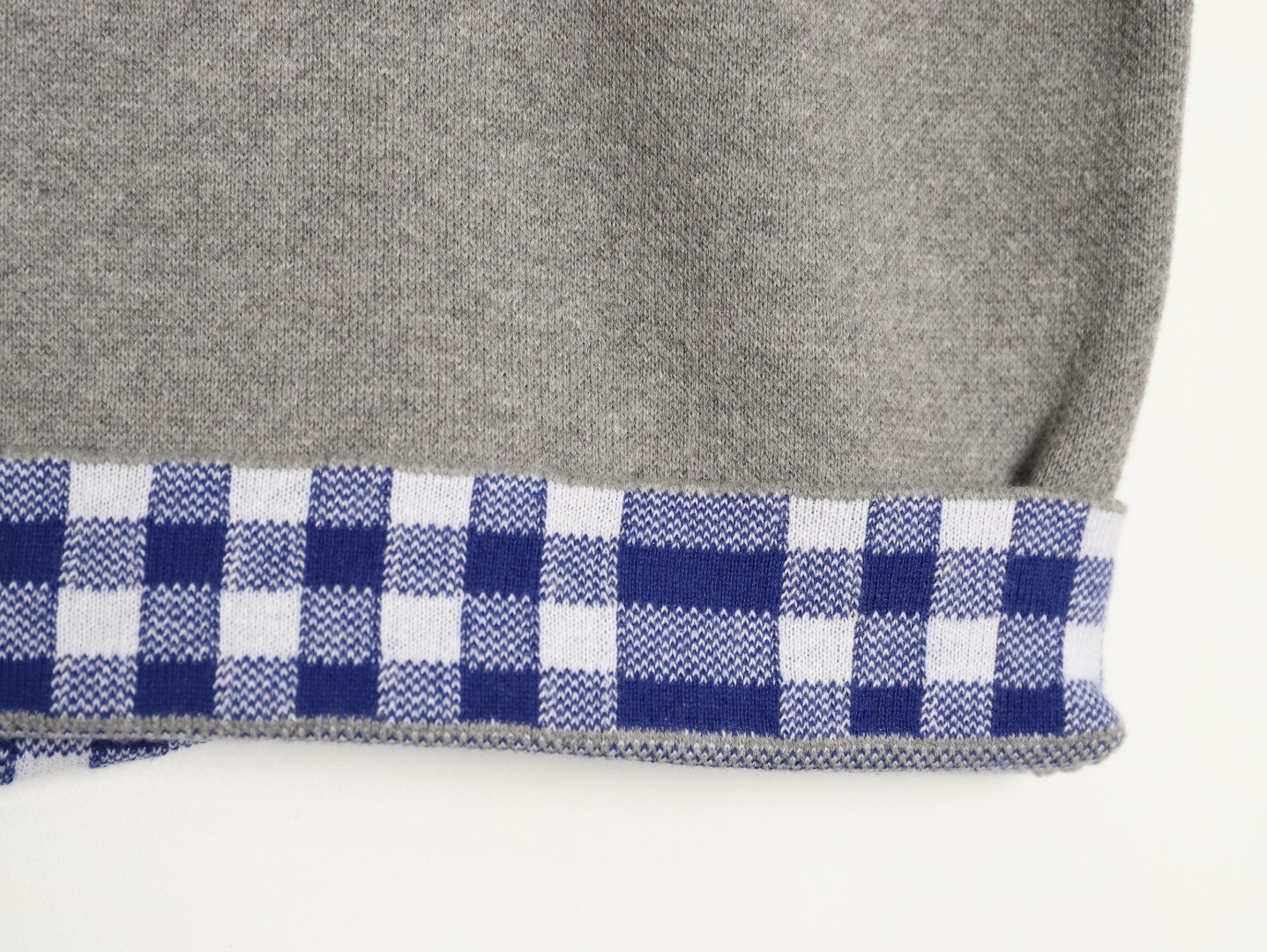 L0ew* knitting short-sleeved t-shirt