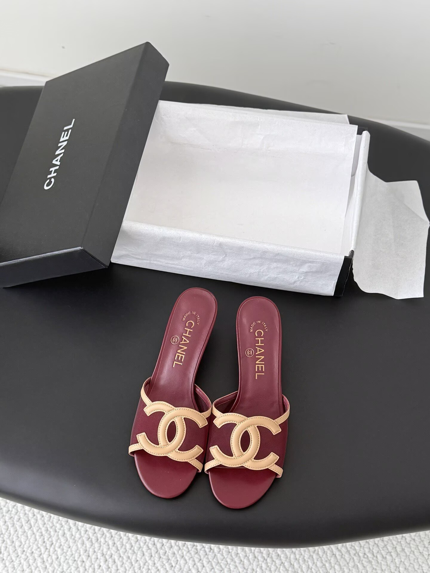 UA Chanel Sandals 4.5cm Heel