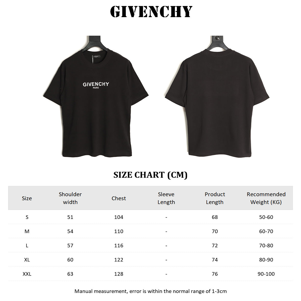 G1uenchy short-sleeved t-shirt