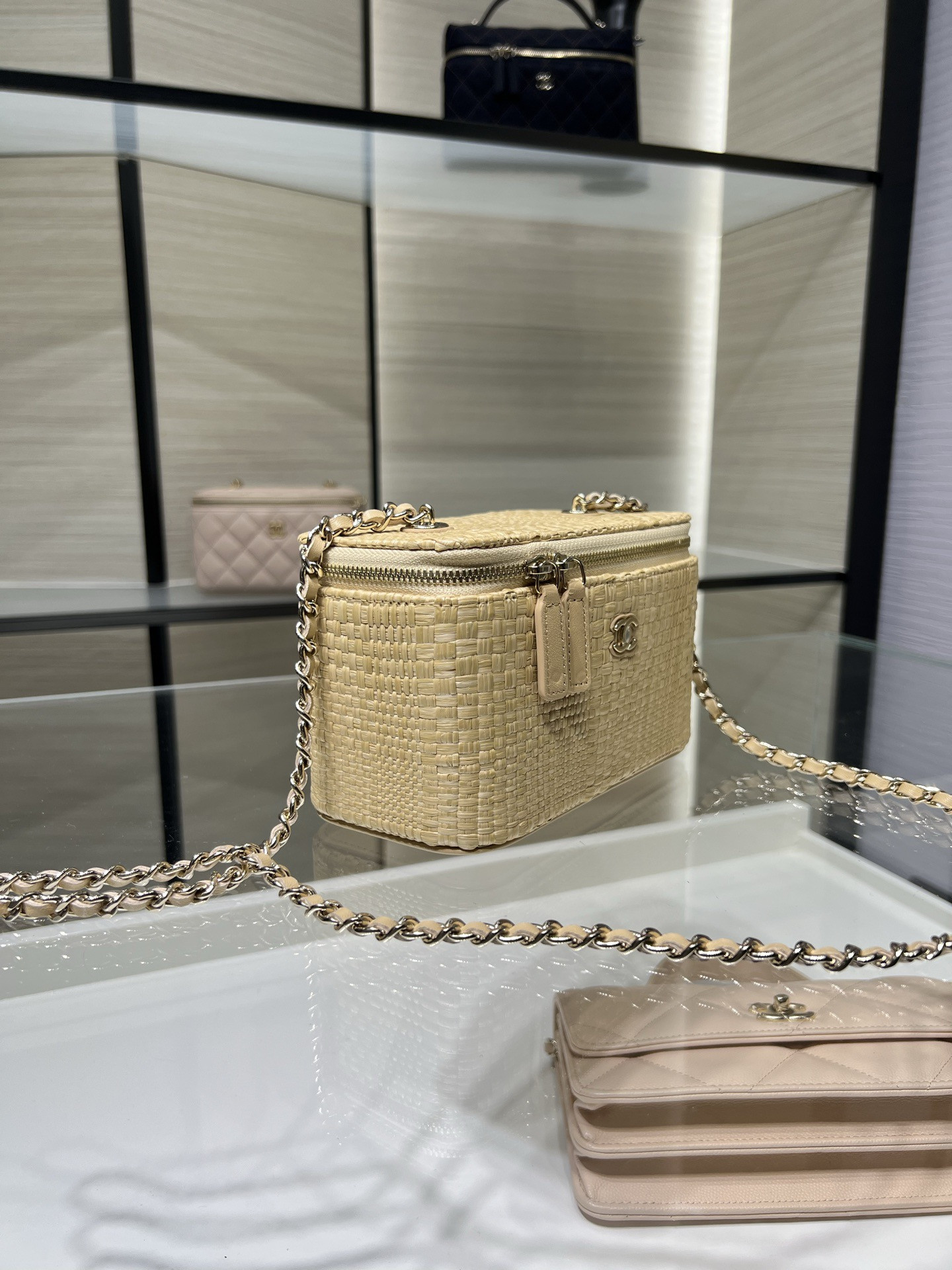 Chanel Classic Long Vanity with Chain AP1341 9.5x17x8cm