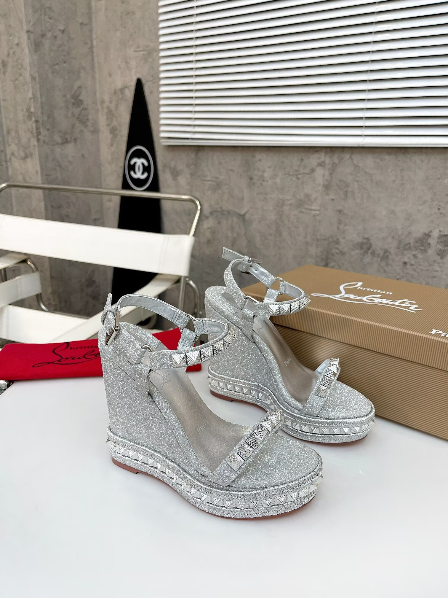 ua Chr1st1an louboutin pyraclou 120 mm