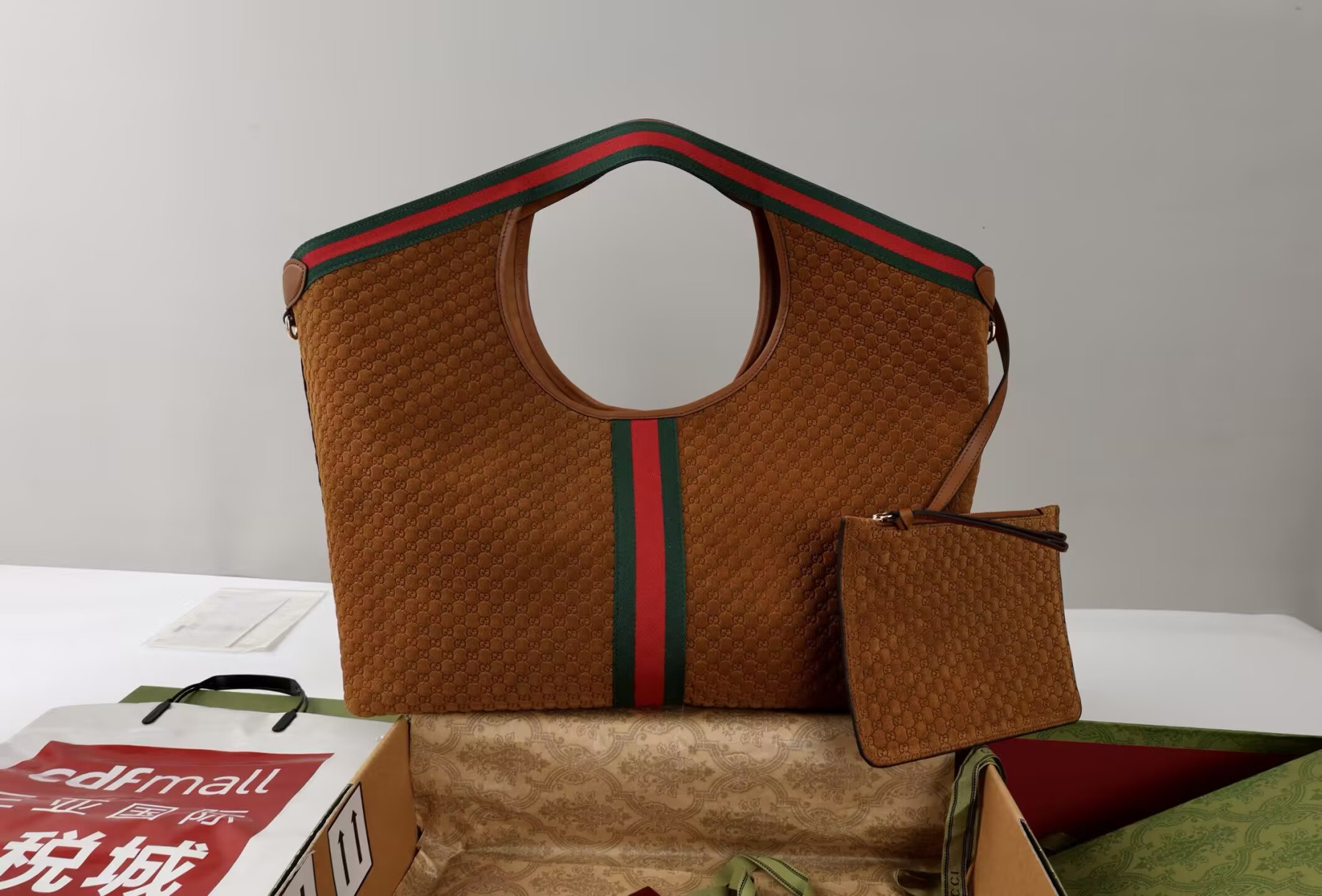 Gvc*1 giglio large tote bag 60x47x16cm