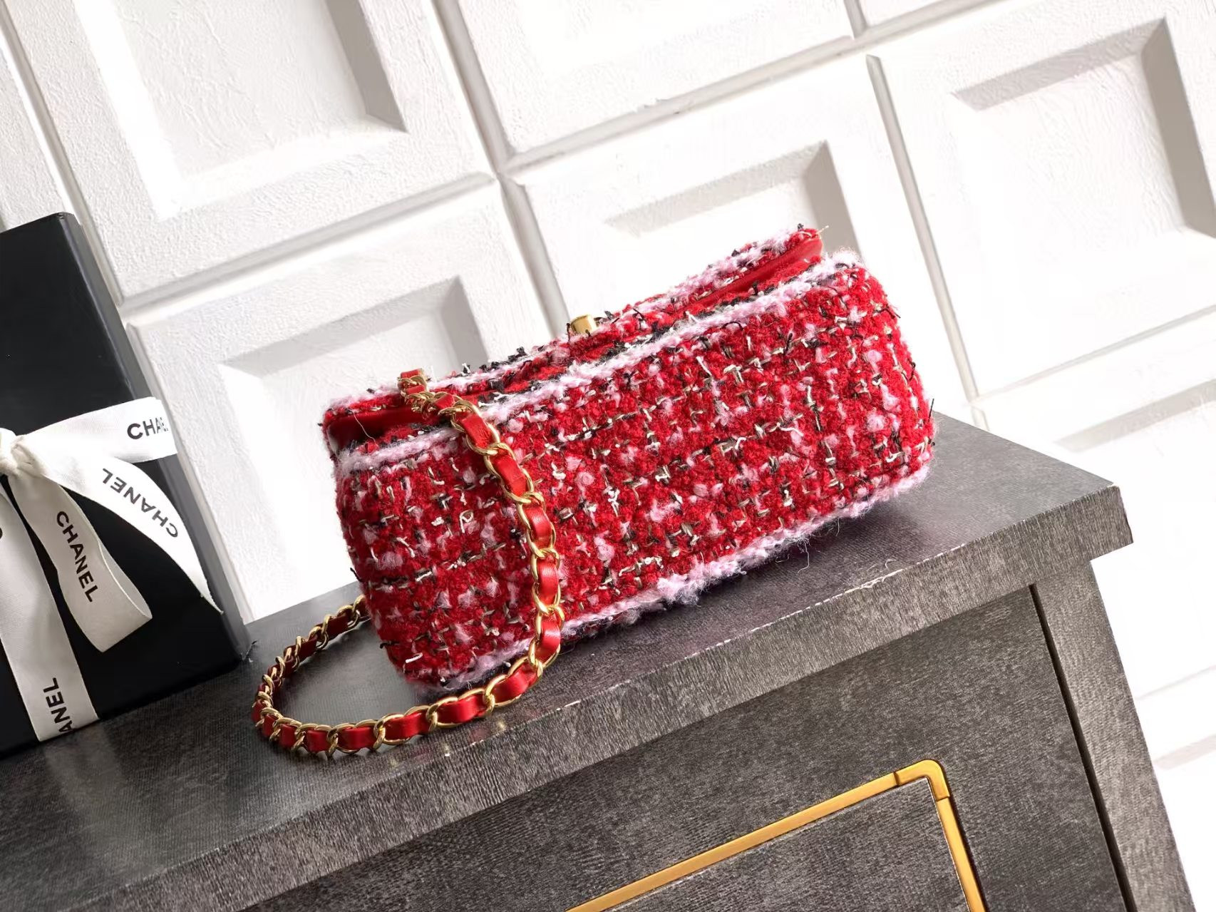 Ch**el Mini Flap Bag 20x12x6cm
