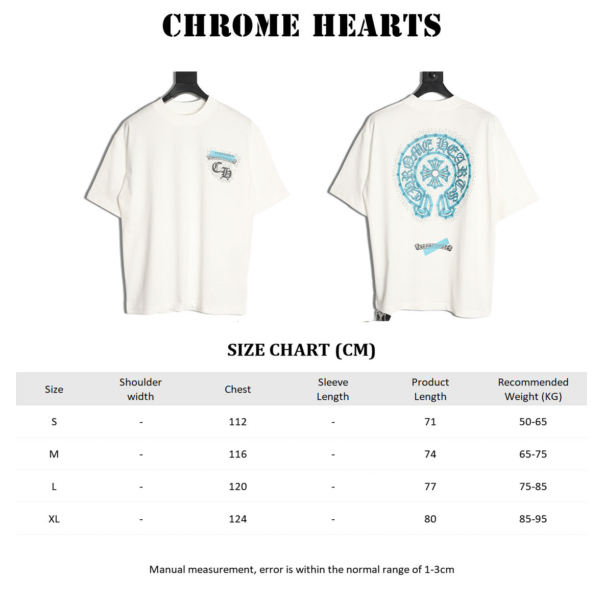 Ch*0me He**ts short-sleeved t-shirt