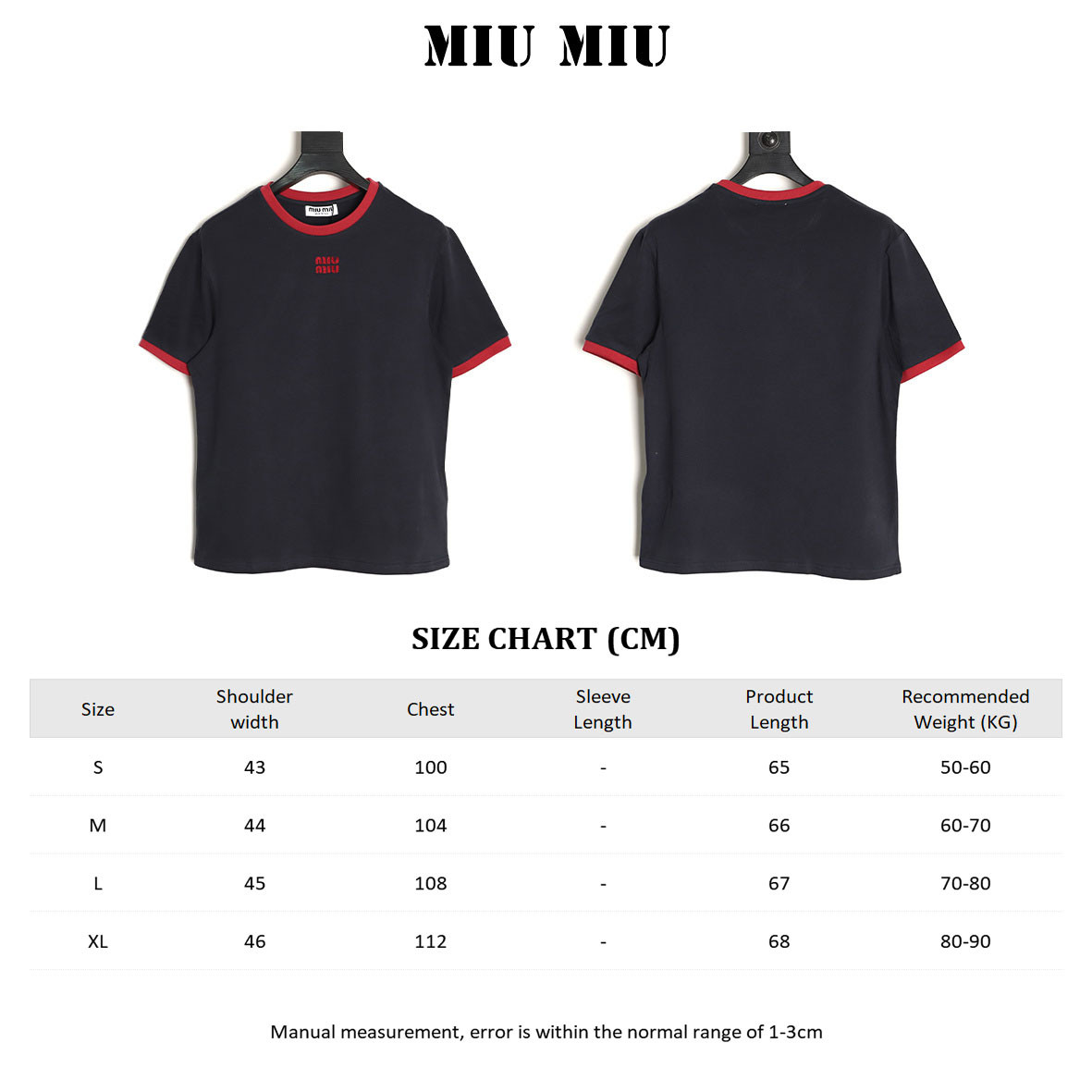 M1v M1v 26ss short-sleeved t-shirt