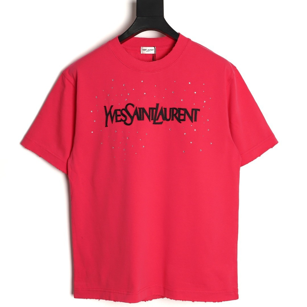 Sa1nt Lau*nt y51 short-sleeved t-shirt