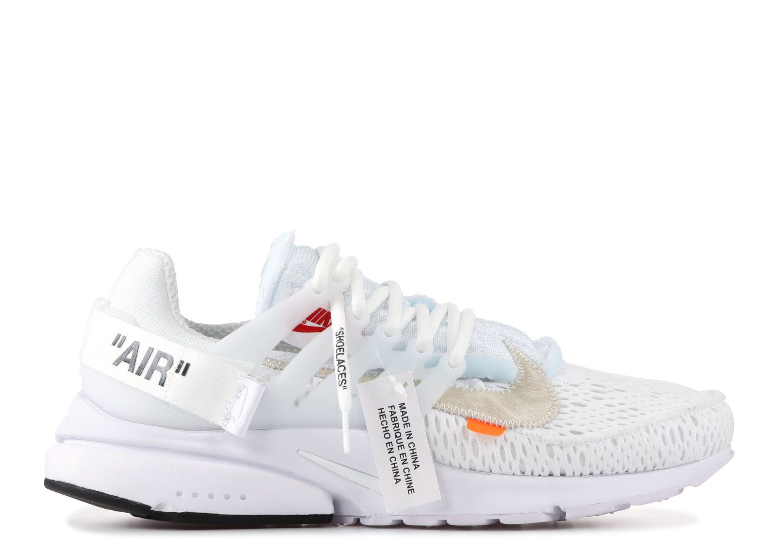 UA NIKE OFF-WHITE X AIR PRESTO 'WHITE'