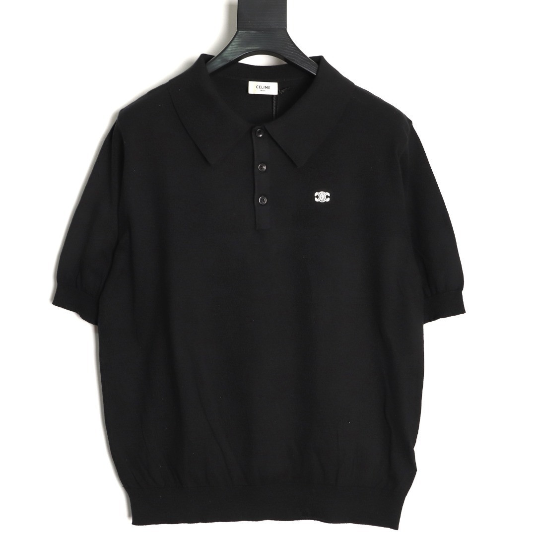 CELINE Short-sleeved Polo shirt