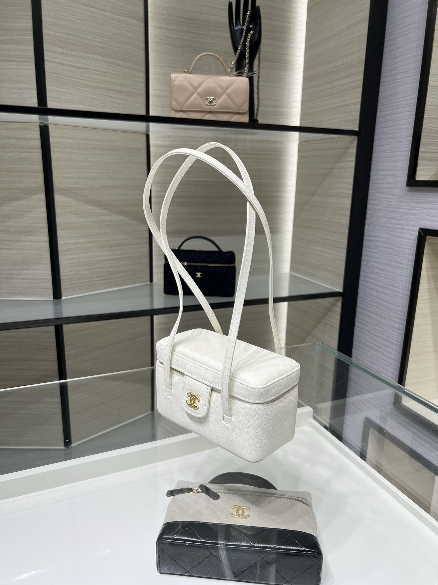 Chanel Preppy Coco Long Box Bag AP5067 17x9.5x8cm