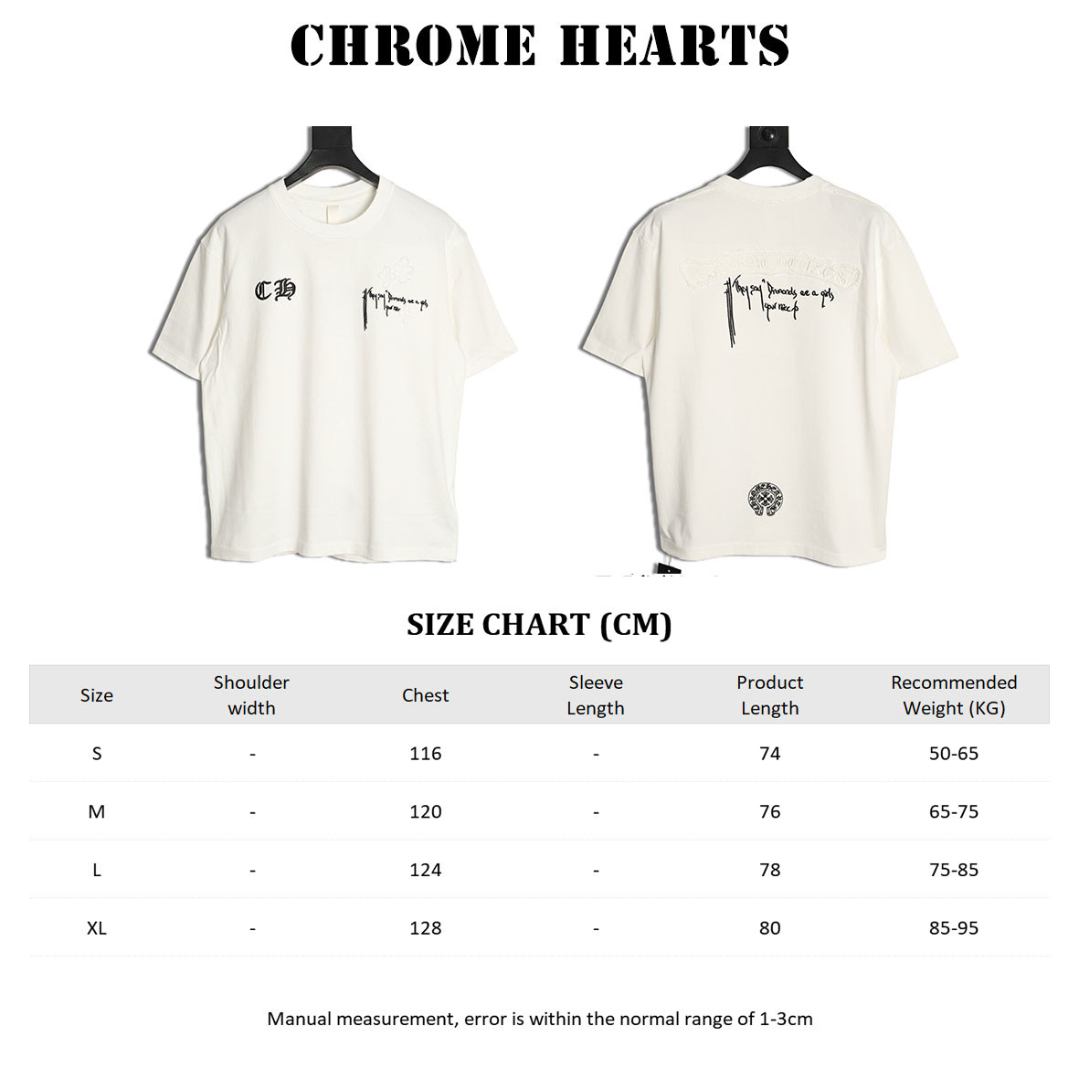 Ch*0me He**ts short-sleeved t-shirt