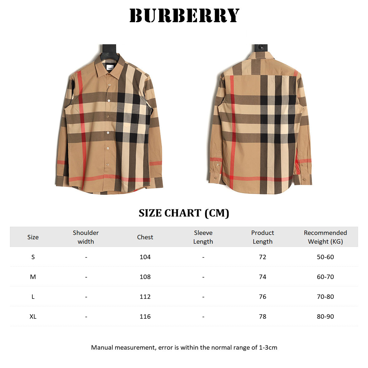 Burberry Long-sleeved Shirts