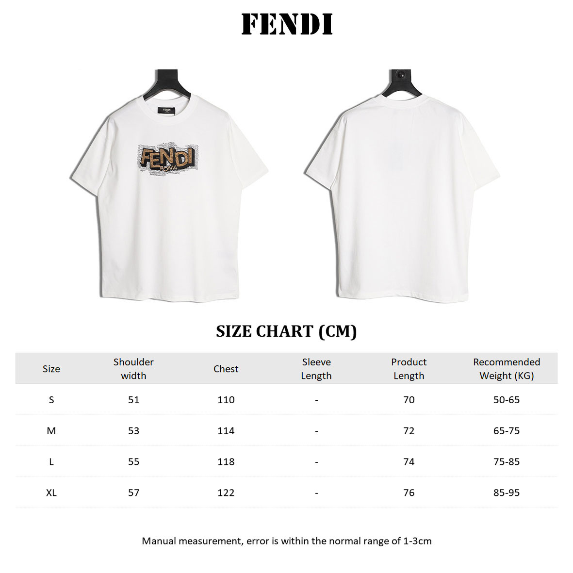 F**di short-sleeved t-shirt