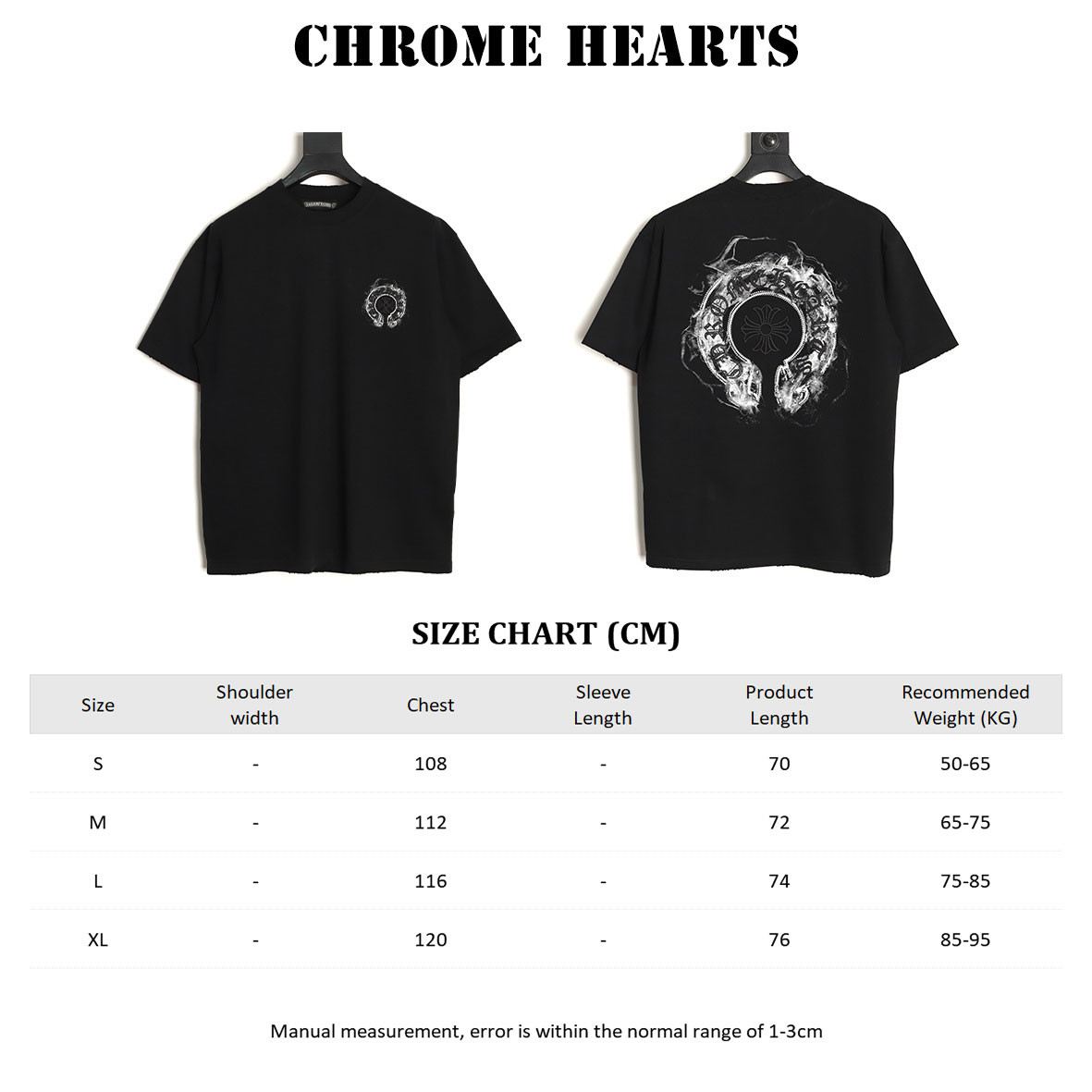 Ch*0me He**ts short-sleeved t-shirt