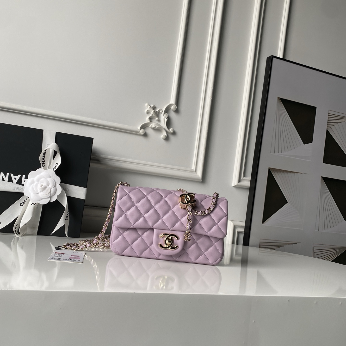 Chanel Classic Flap Handbag CF AS5759 20x13x7cm