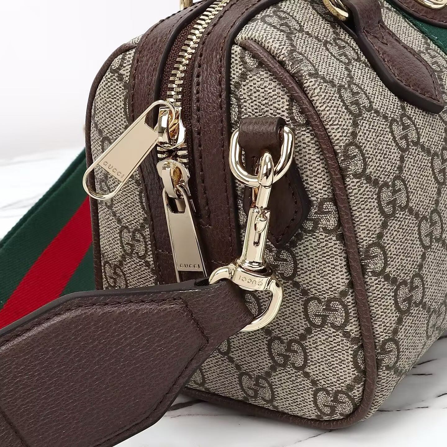 Gvc*1 ophidia small boston bag 21x13x11cm