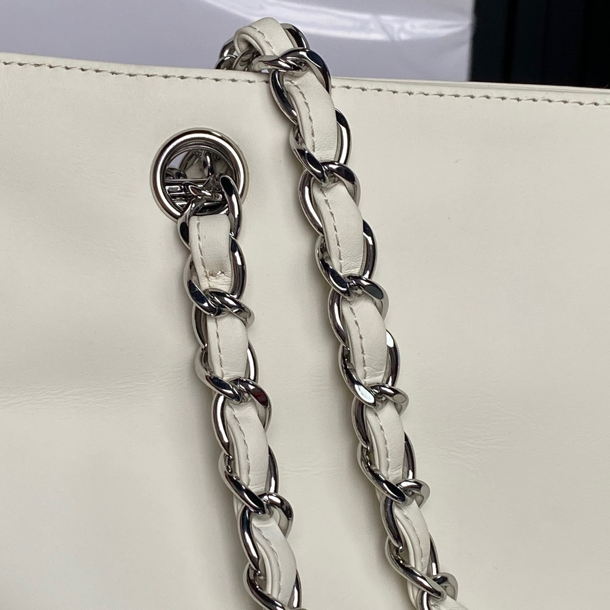 Chanel Vintage Graffiti Expandable Tote Bag AS9903 38x33cm