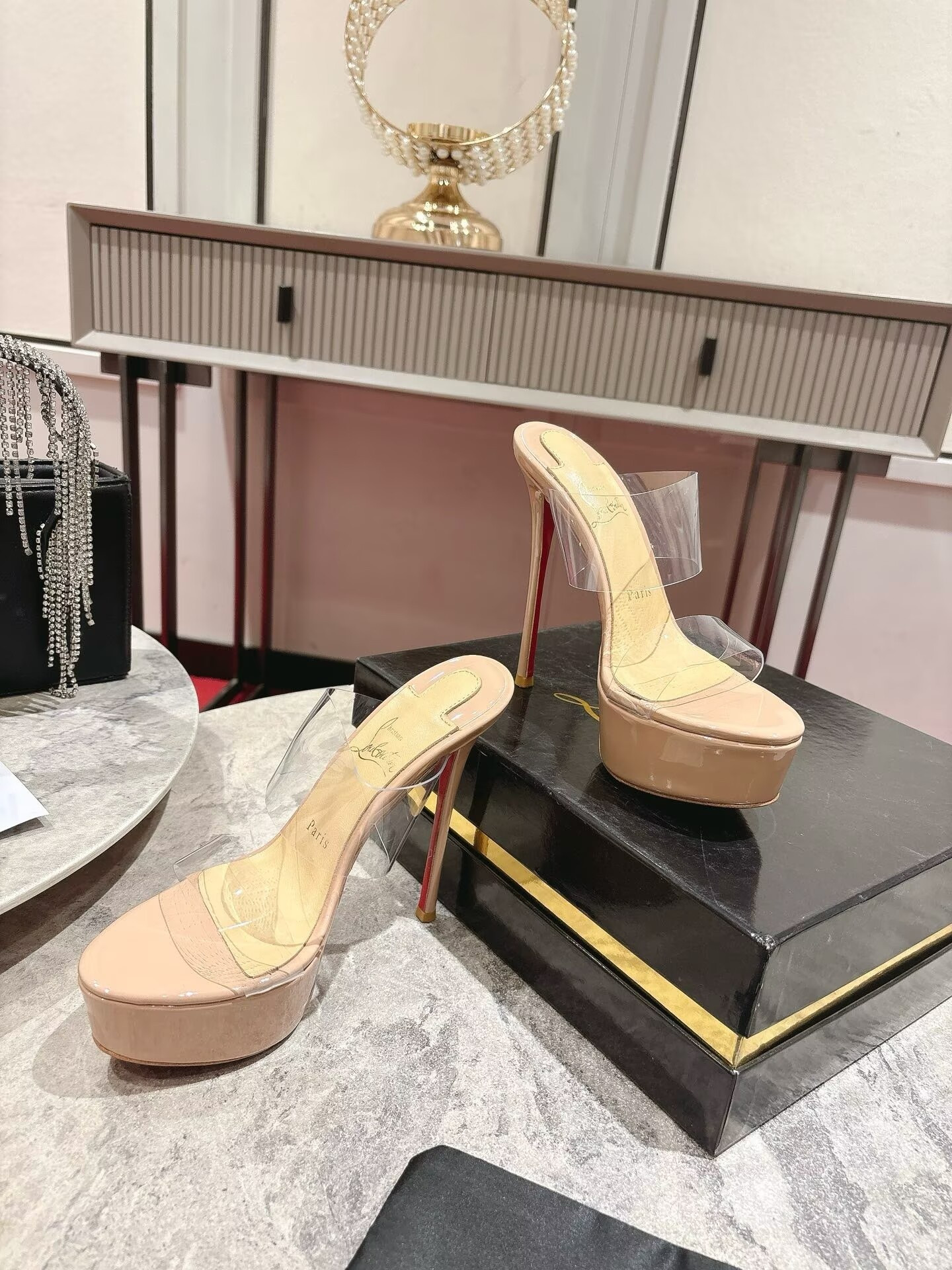 ua Chr1st1an louboutin just nothing alta 12.5cm heel