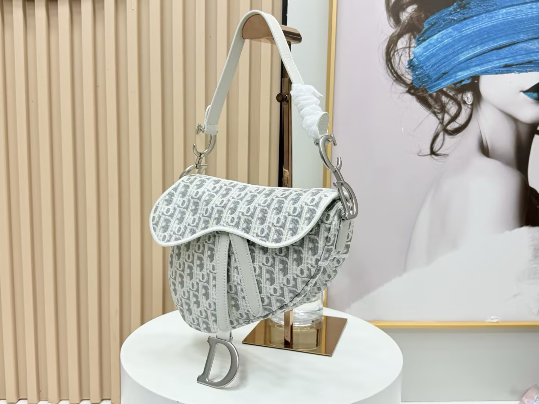 Dior Saddle Bag 24x6x18cm
