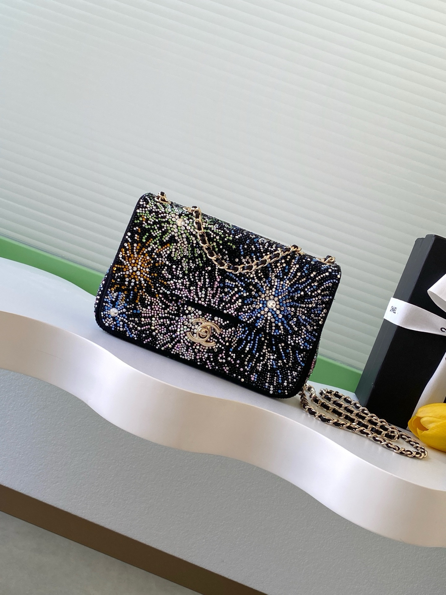 Ch**el Evening Bag 13x21x8cm