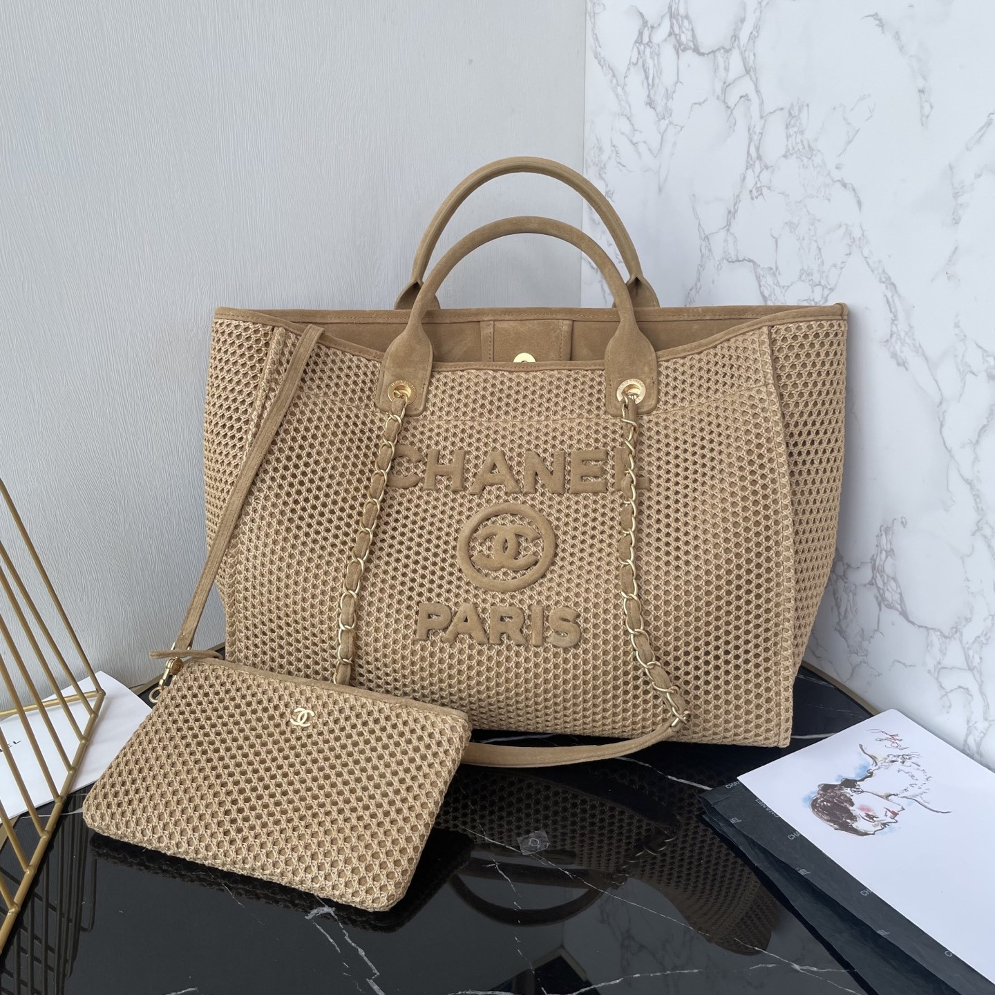 Chanel Shopping Bag 38x30x22cm