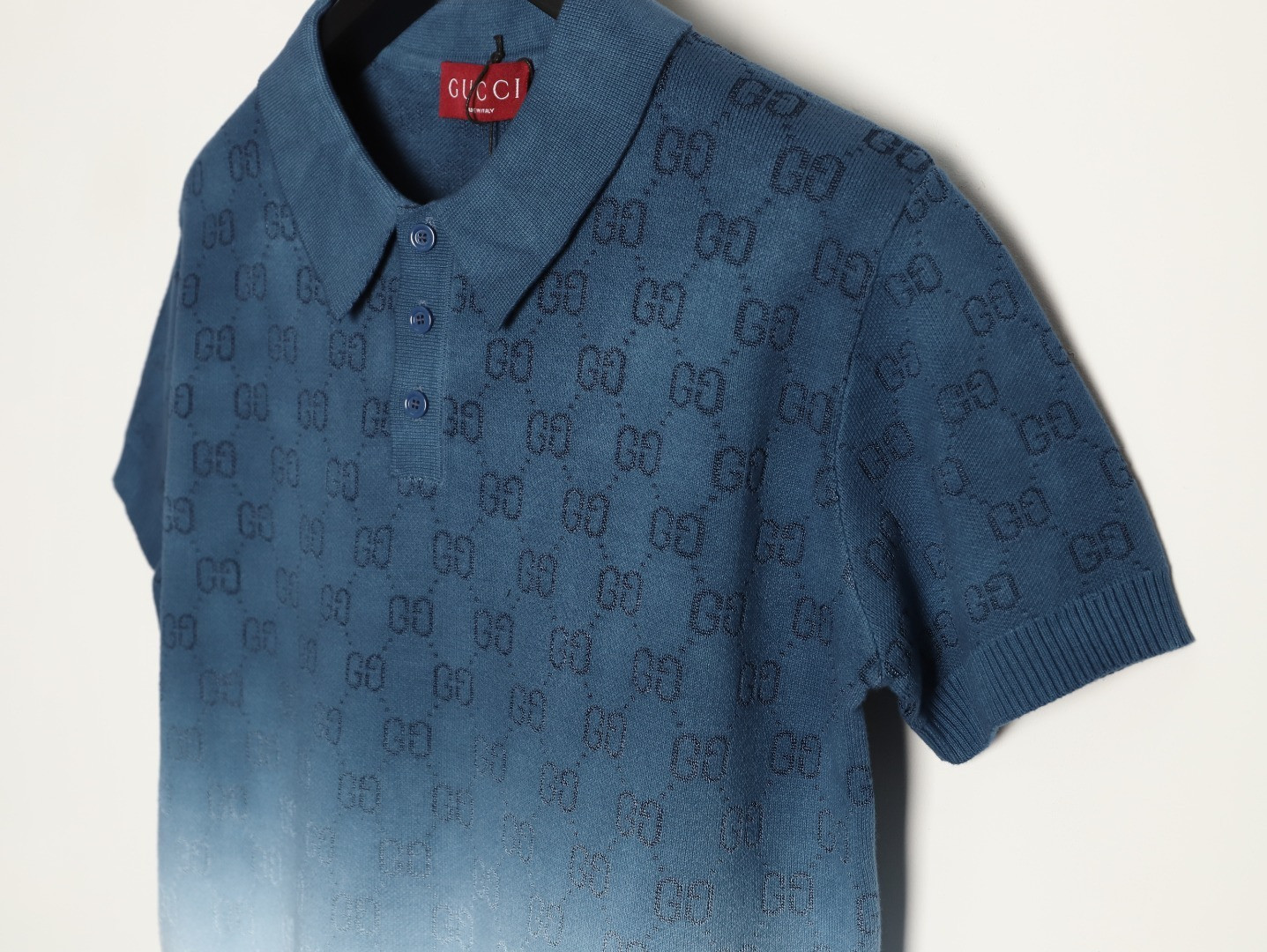GUCCI Knitting Short-sleeved Polo shirt