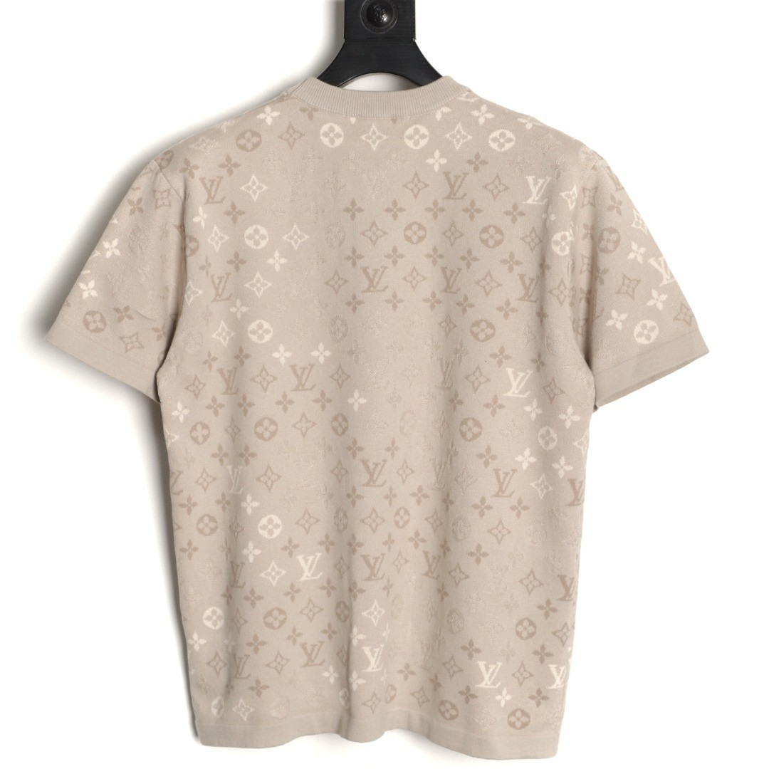 l0vis Vvtt0n knitting short-sleeved t-shirt