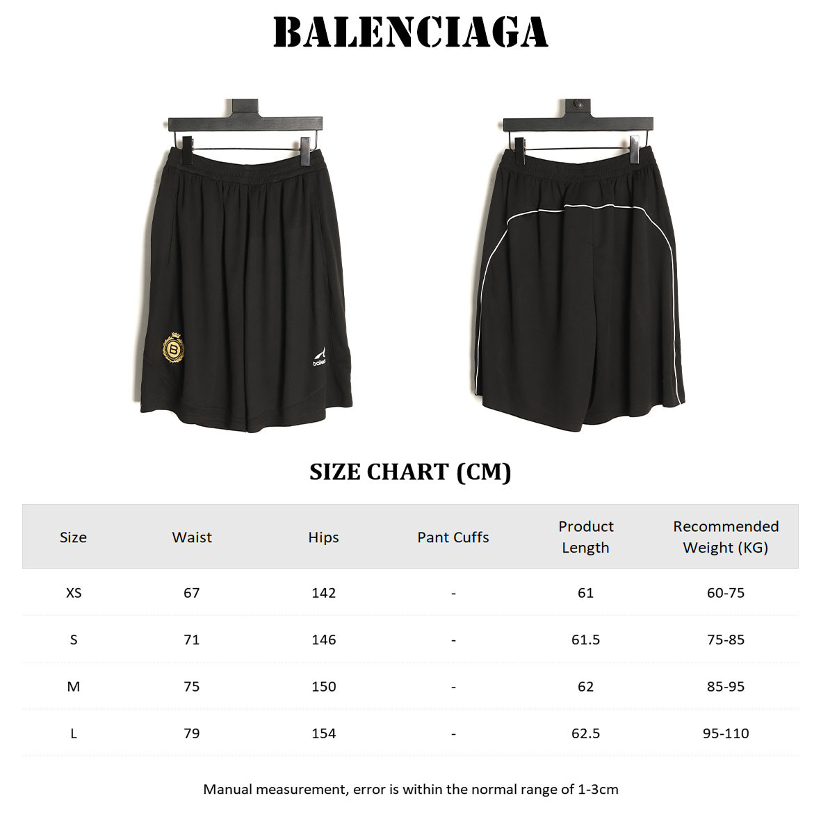 Balenciaga 26ss Shorts