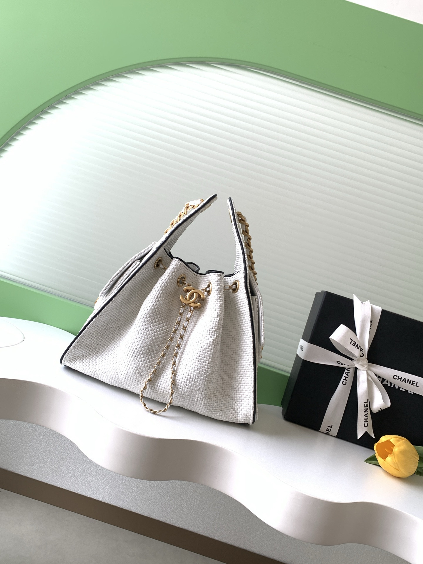 CHANEL Kleine Chanel 25 tas AS5631 30x26x14cm