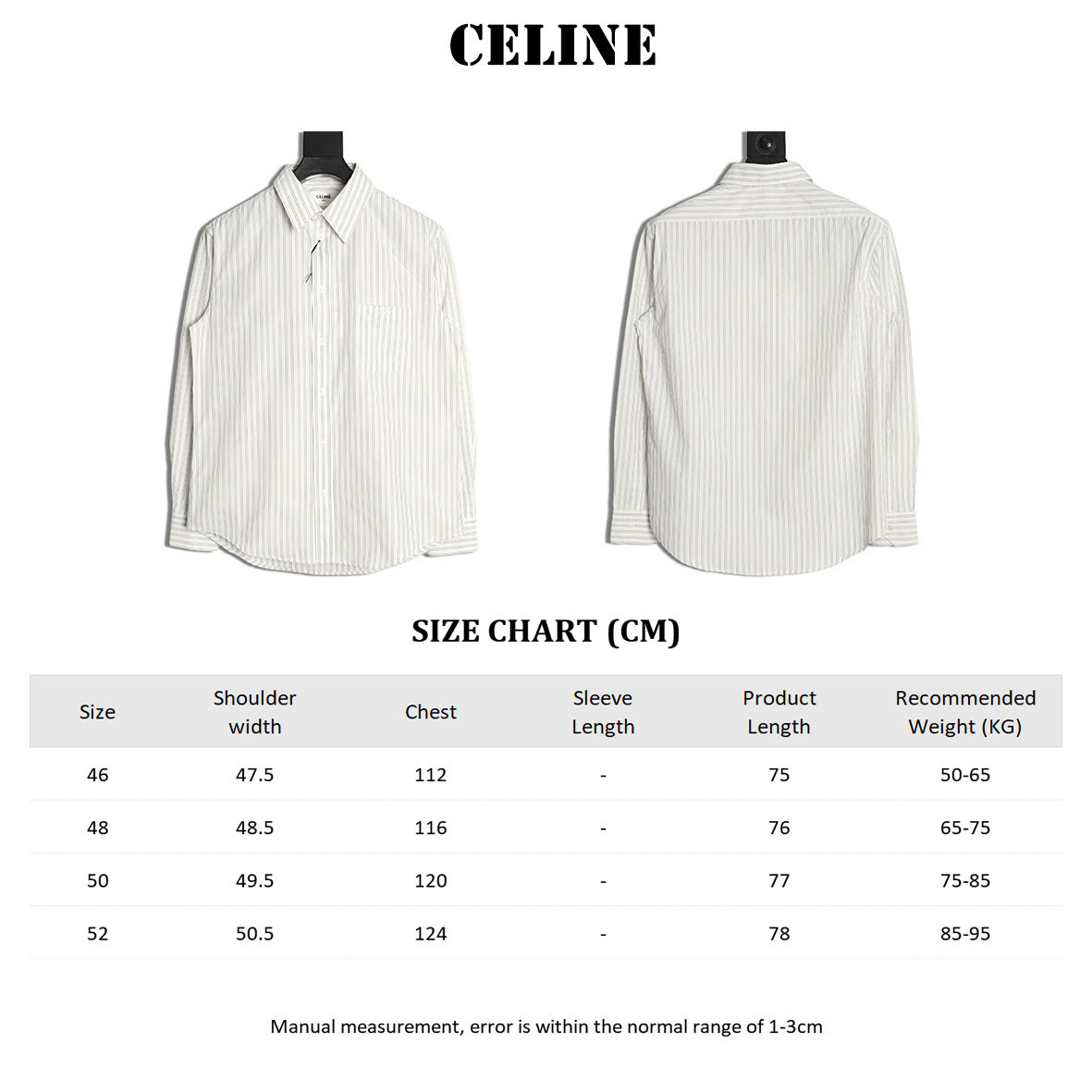 CELINE Long-sleeved Shirts