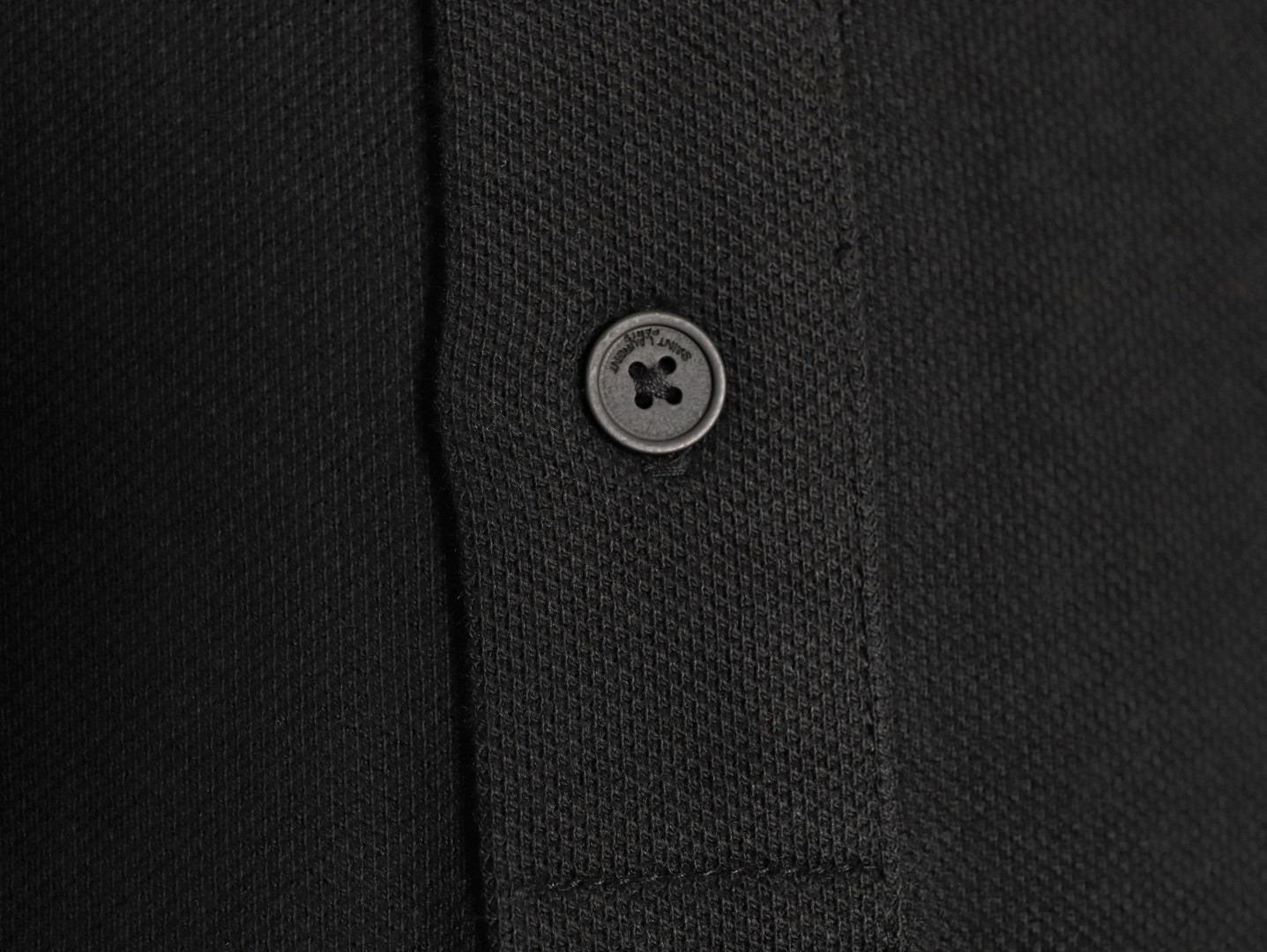 SAINT LAURENT YSL Short-sleeved Polo shirt