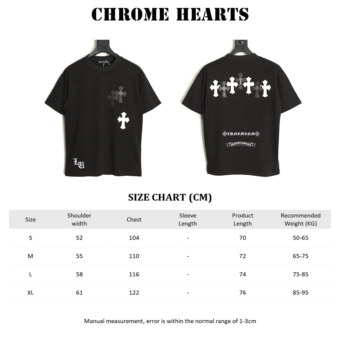 Ch*0me He**ts short-sleeved t-shirt