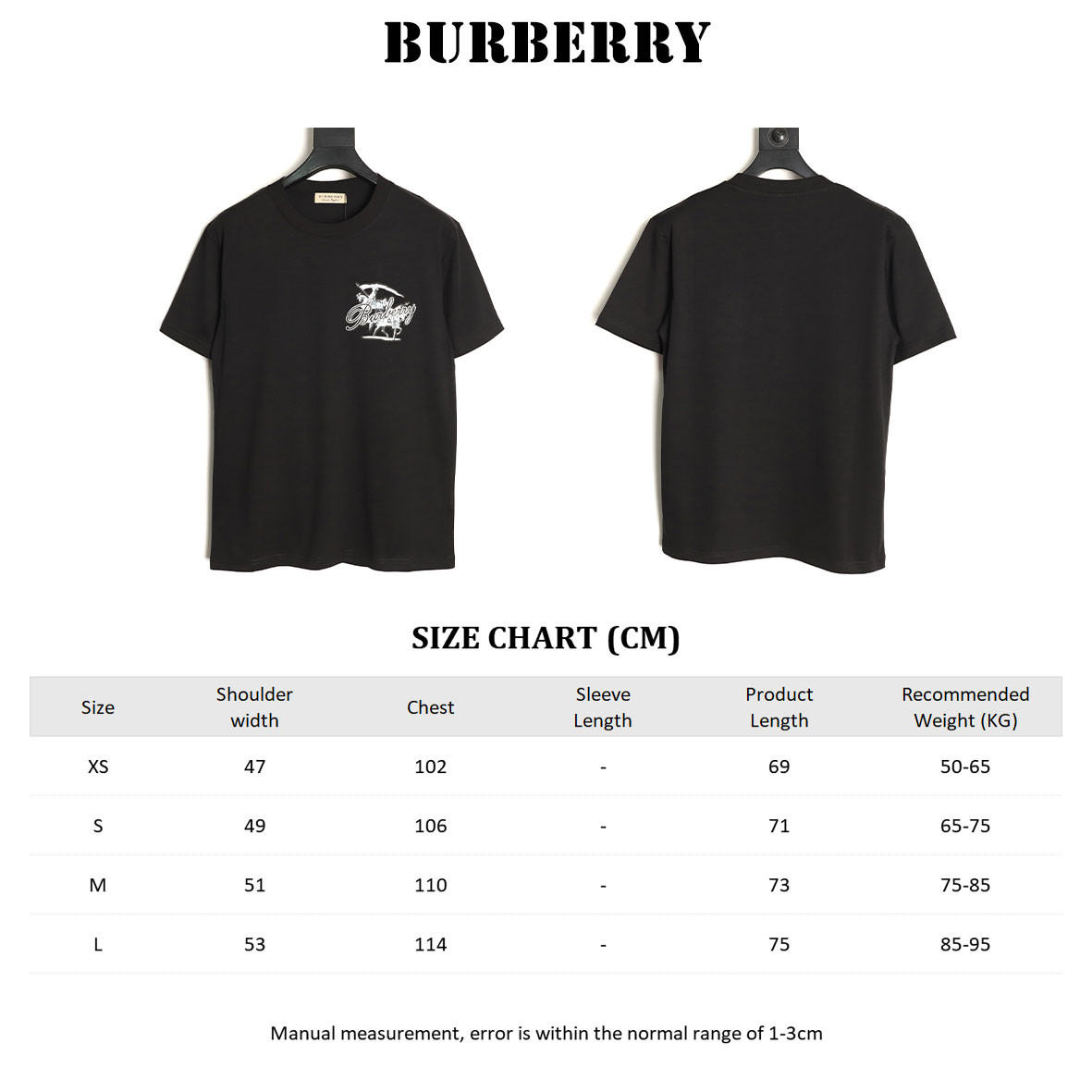 Bv*b*rry 26ss short-sleeved t-shirt