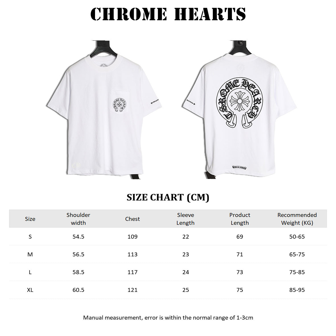 Ch*0me He**ts short-sleeved t-shirt