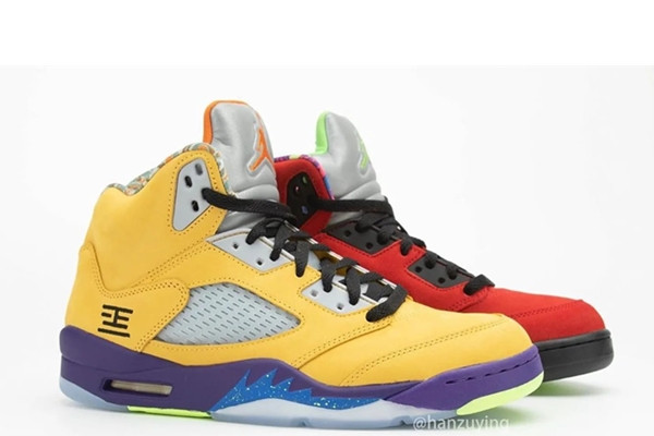UA AIR JORDAN 5 RETRO "WHAT THE"