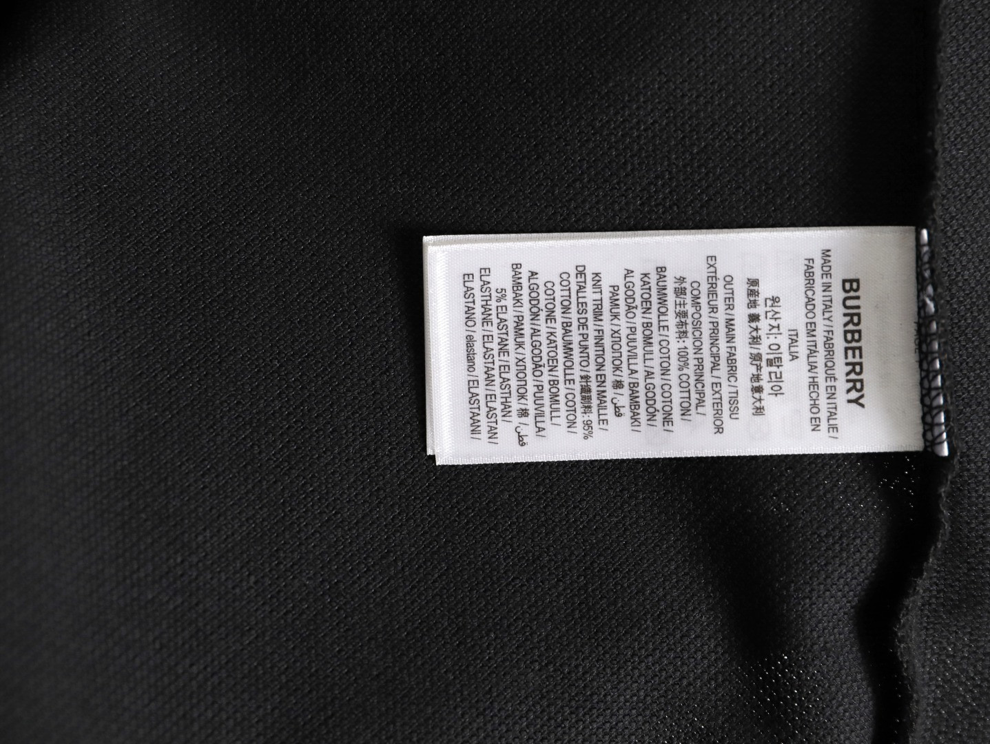 Burberry 26SS Short-sleeved Polo shirt