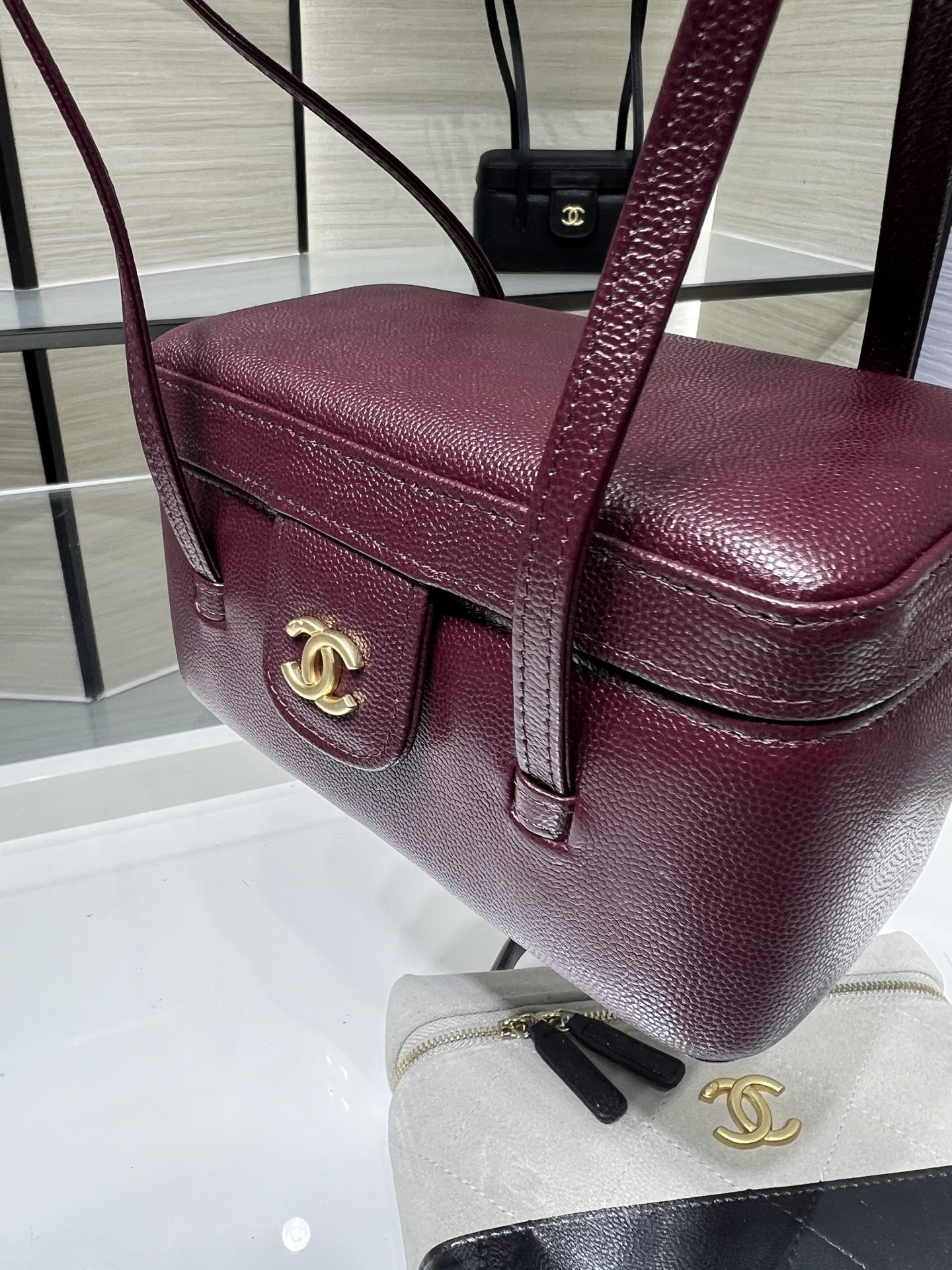 Chanel Preppy Coco Long Box Bag AP5067 17x9.5x8cm