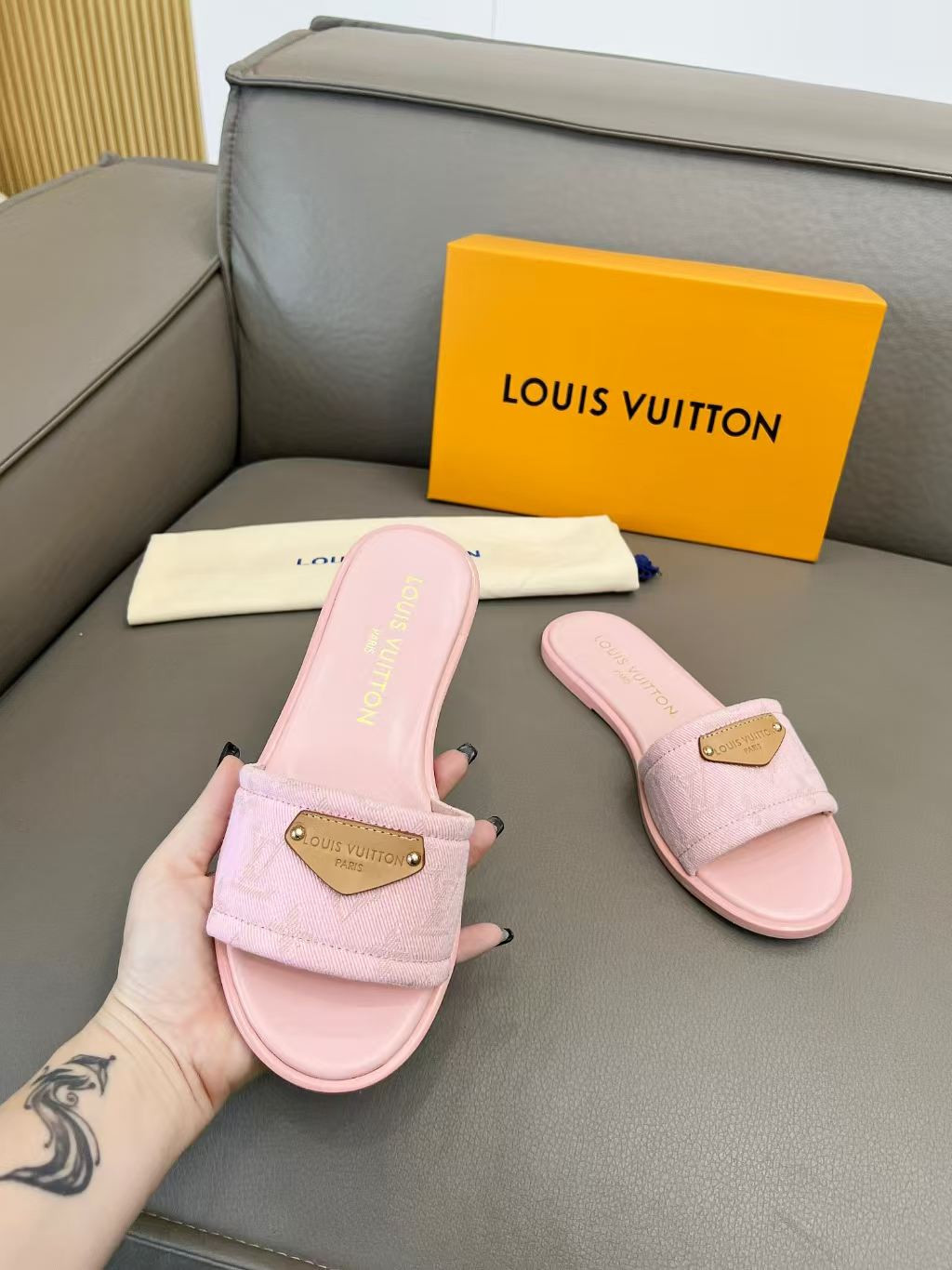 UA LV Lily Flat Mule