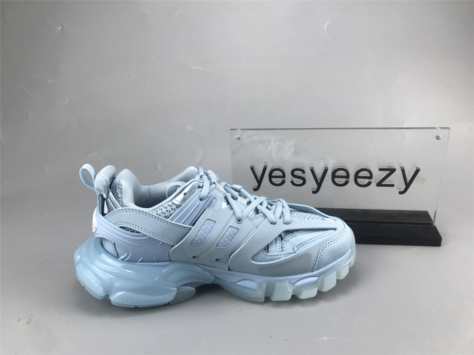 UA TRACK SNEAKER SKY BLUE TRANSPARENT