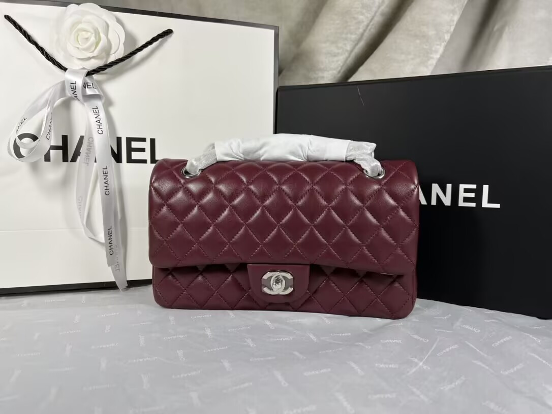 Ch**el CLASSIC 11.12 HANDBAG 15.5 × 25.5 × 6.5 cm