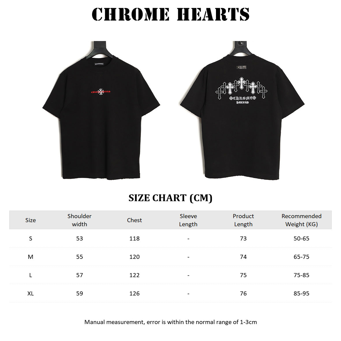 Ch*0me He**ts ch 26ss short-sleeved t-shirt