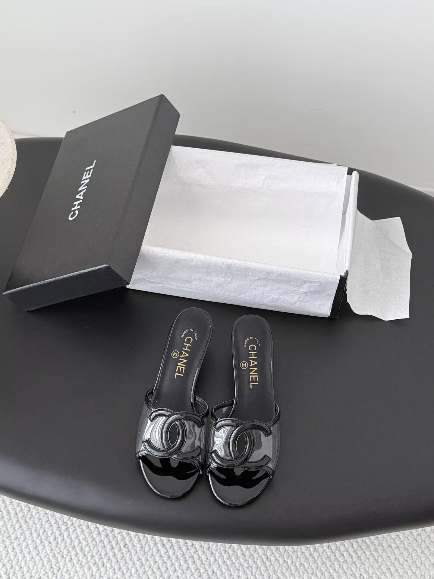 UA Chanel Sandals 4.5cm Heel