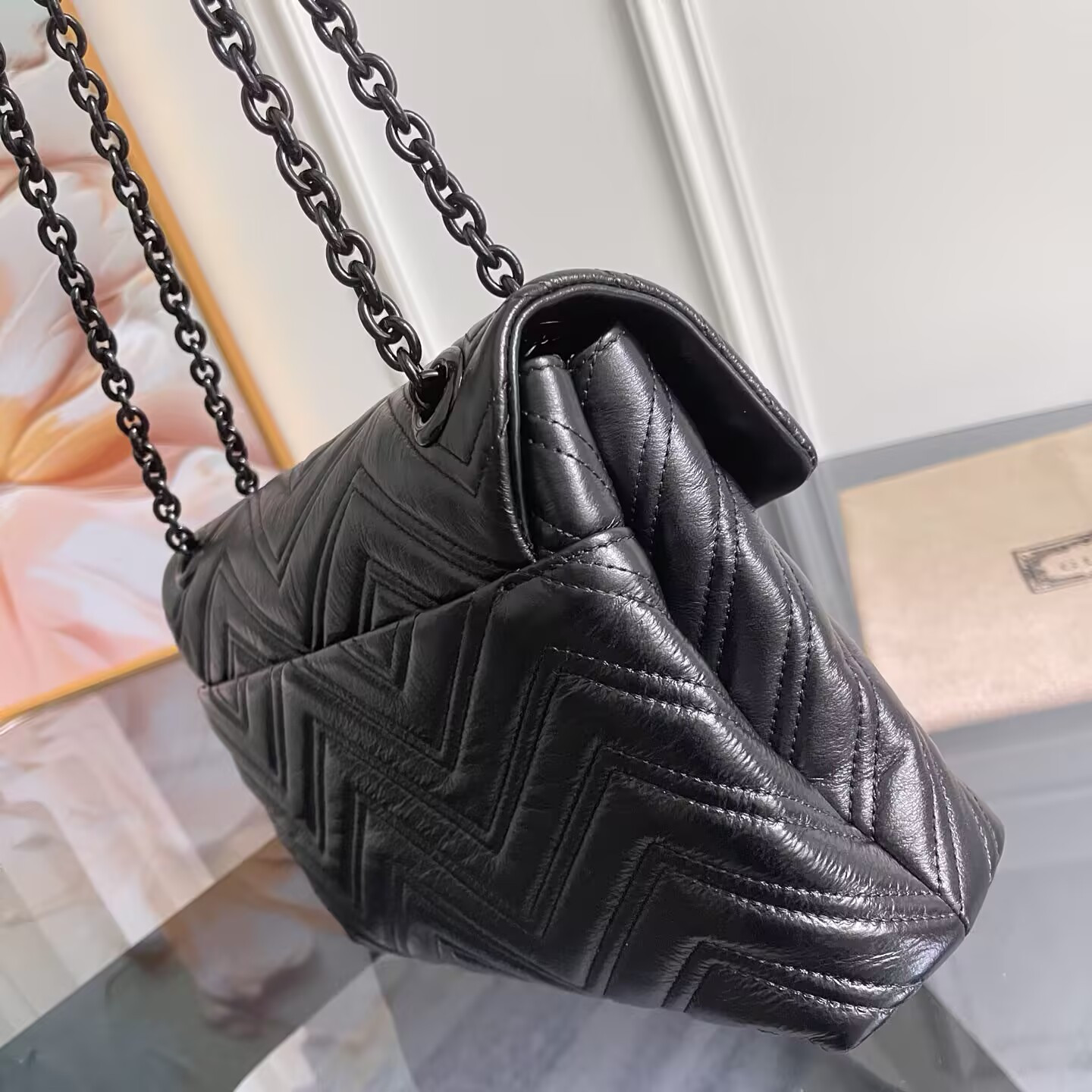 Gvc*1 gg marmont medium shoulder bag 31x17x8cm