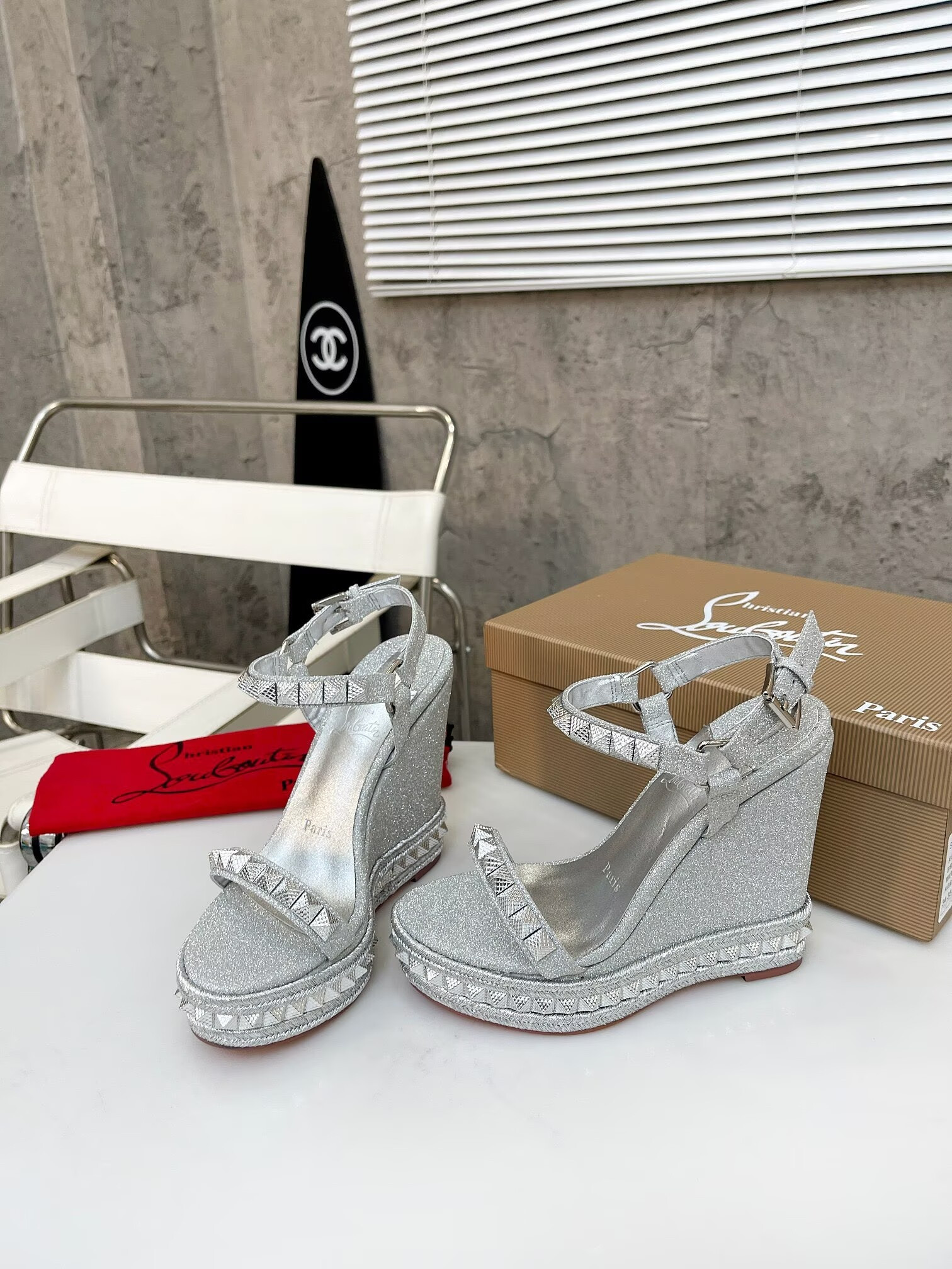 ua Chr1st1an louboutin pyraclou 120 mm