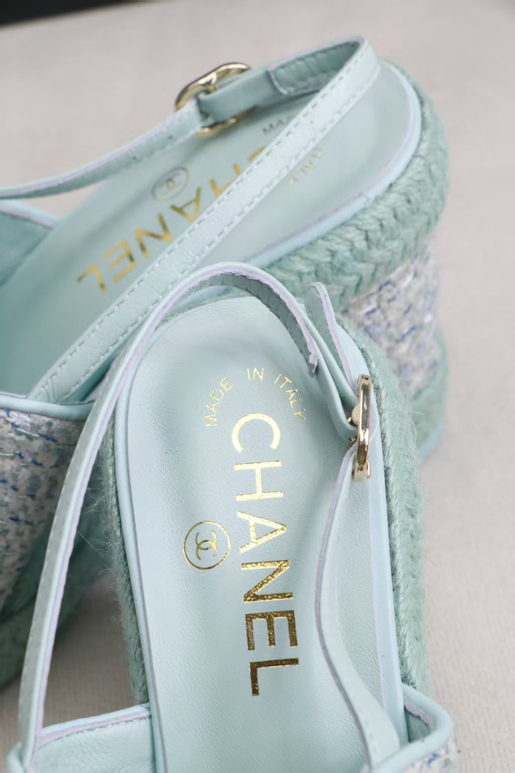 UA Chanel Sandals