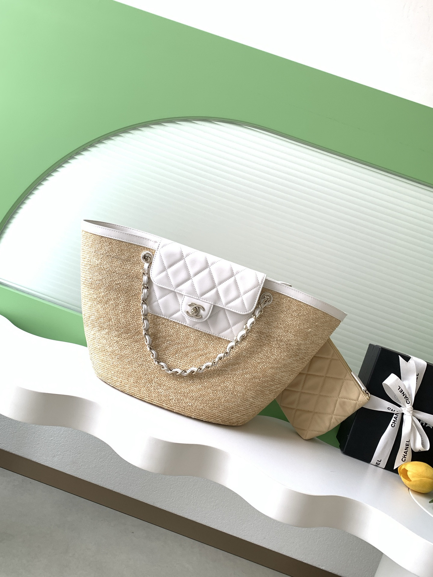 Chanel Shopping Bag 26x54x18cm