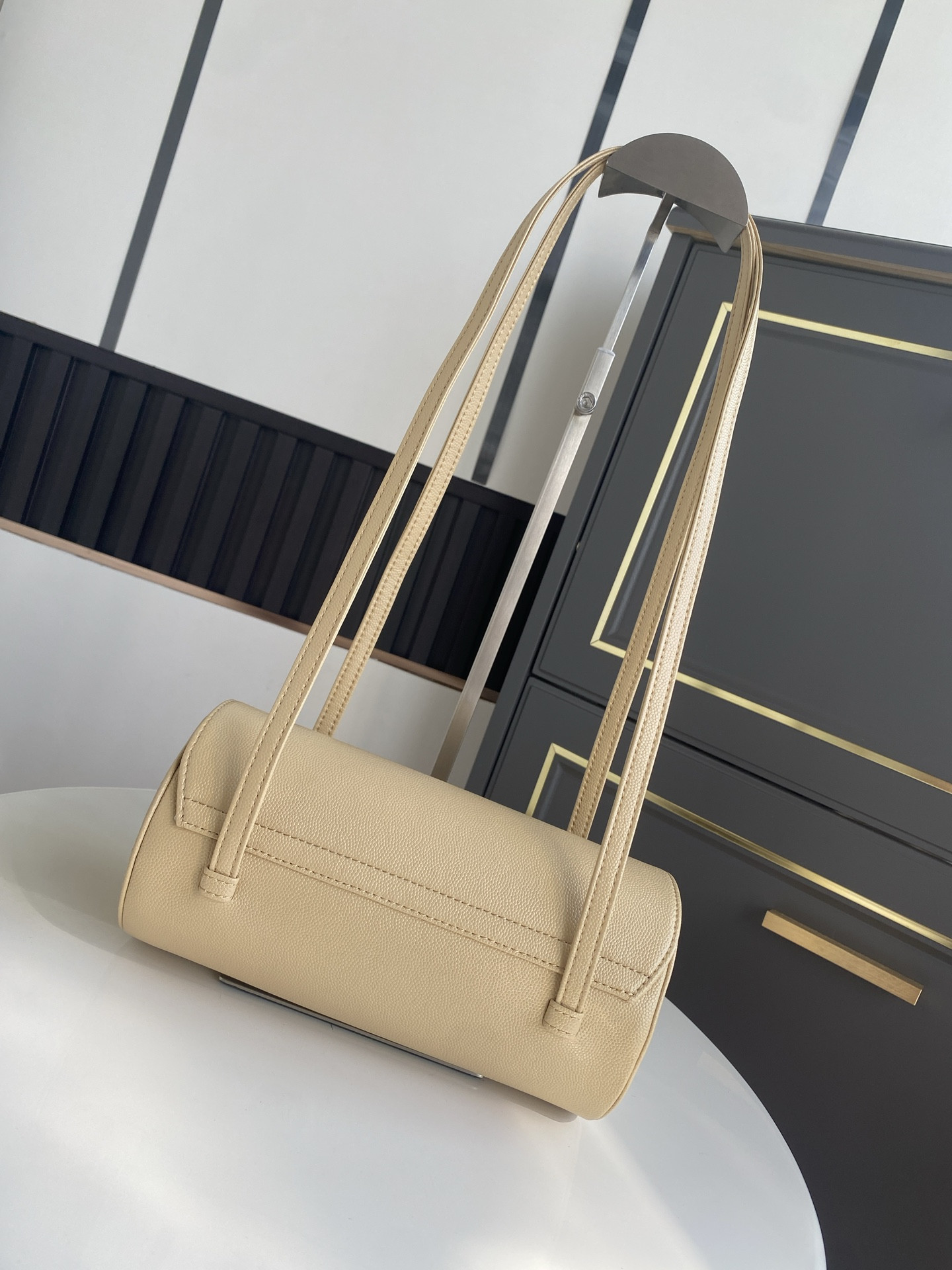 Chanel Small Bowling Bag AS6143 10x20.5x10cm