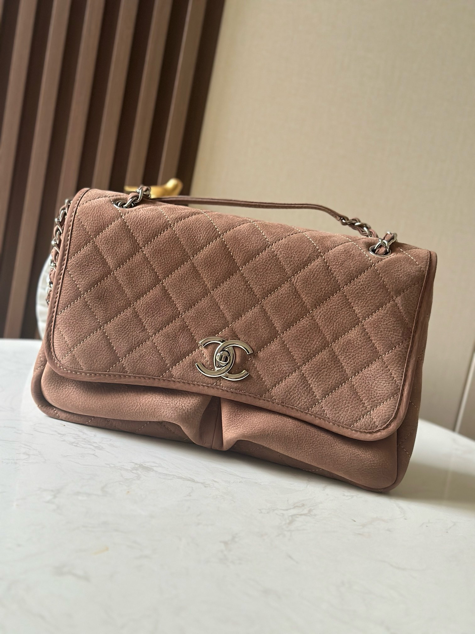 CHANEL Shopping Bag AS3313 34x25x10cm