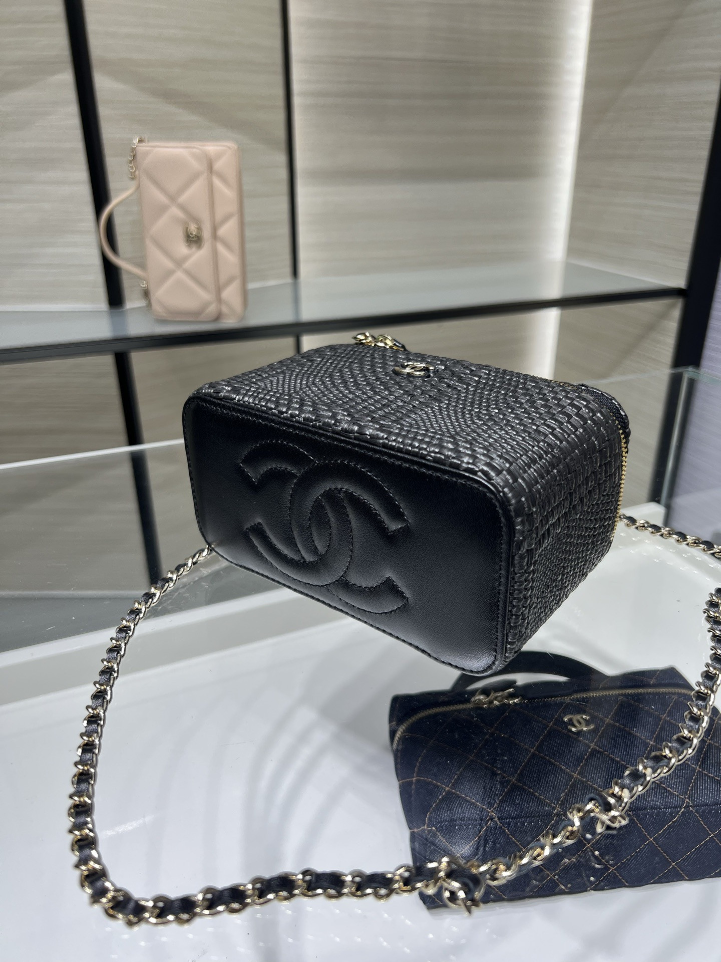 Chanel Classic Long Vanity with Chain AP1341 9.5x17x8cm