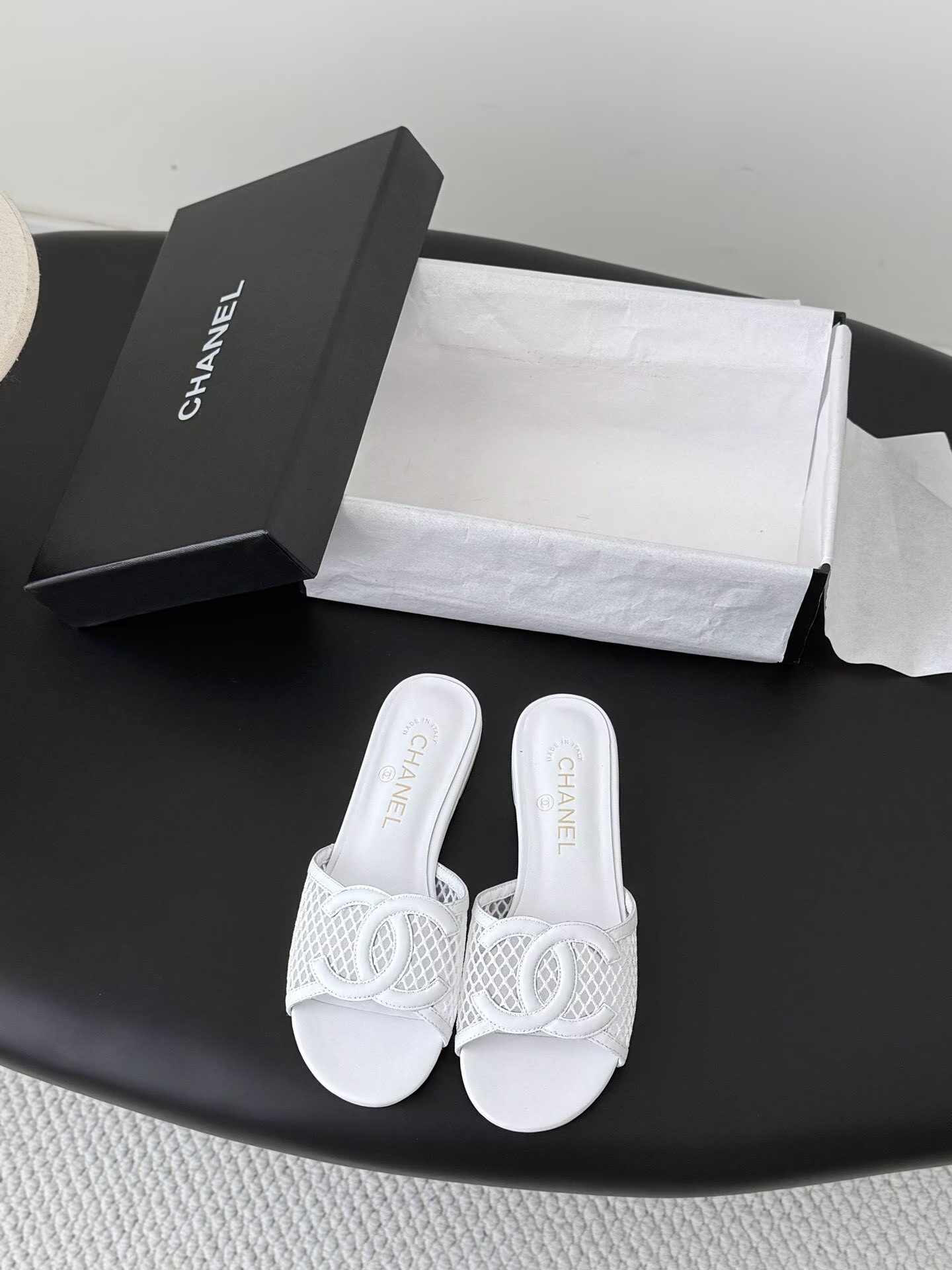 UA Chanel Sandals